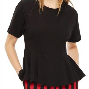 Top Shop Corset Seam tee